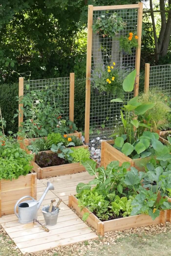 20 DIY Raised Garden Bed Ideas That Made Out Of Easy-to-find Materials - 161