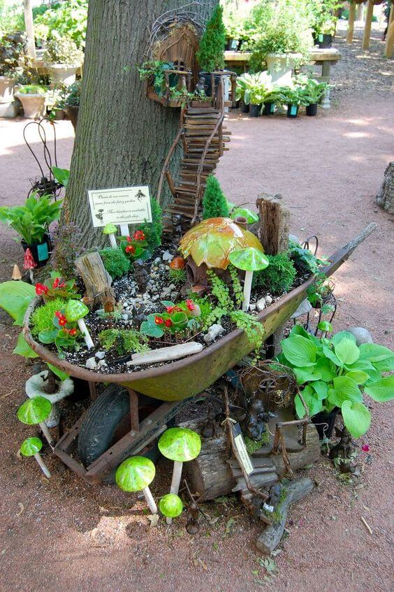 52 Awesome Backyard Ideas Inspired Gnome Garden Ideas - 321