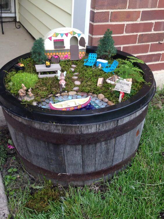 52 Awesome Backyard Ideas Inspired Gnome Garden Ideas - 331