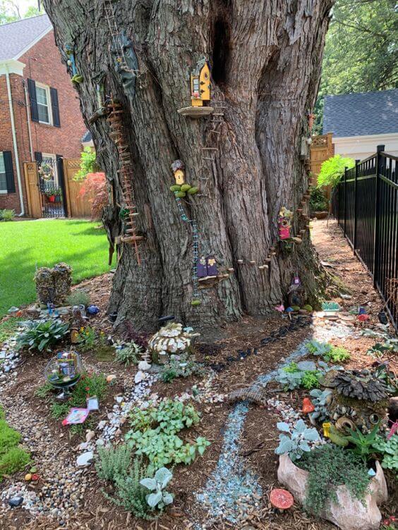 52 Awesome Backyard Ideas Inspired Gnome Garden Ideas - 341