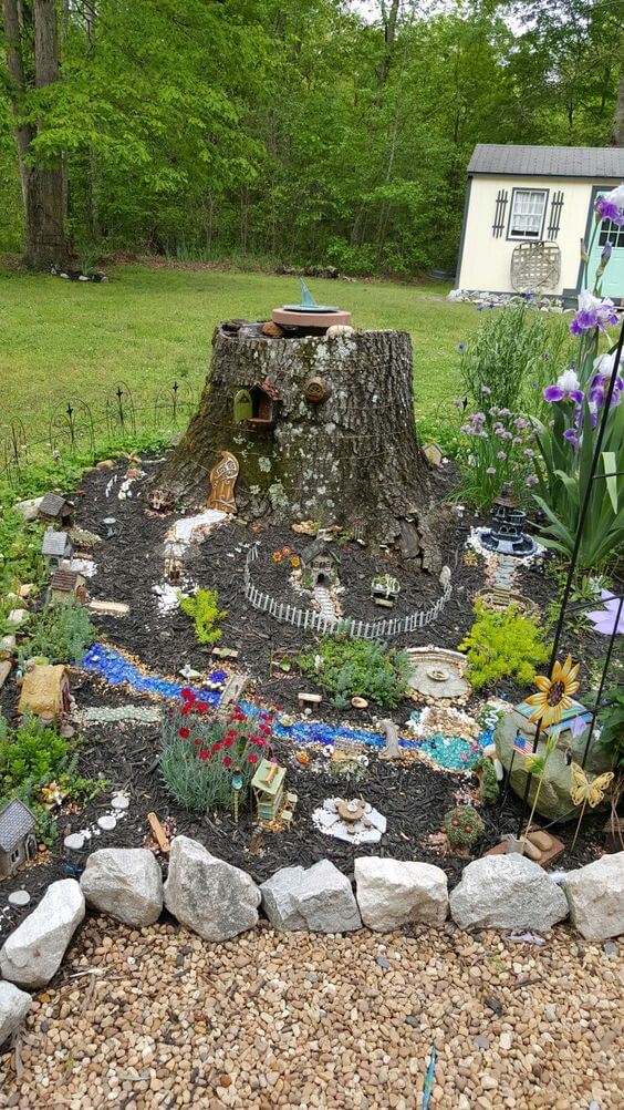 52 Awesome Backyard Ideas Inspired Gnome Garden Ideas - 347