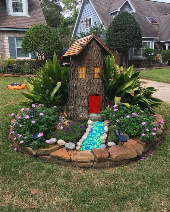 52 Awesome Backyard Ideas Inspired Gnome Garden Ideas - 365