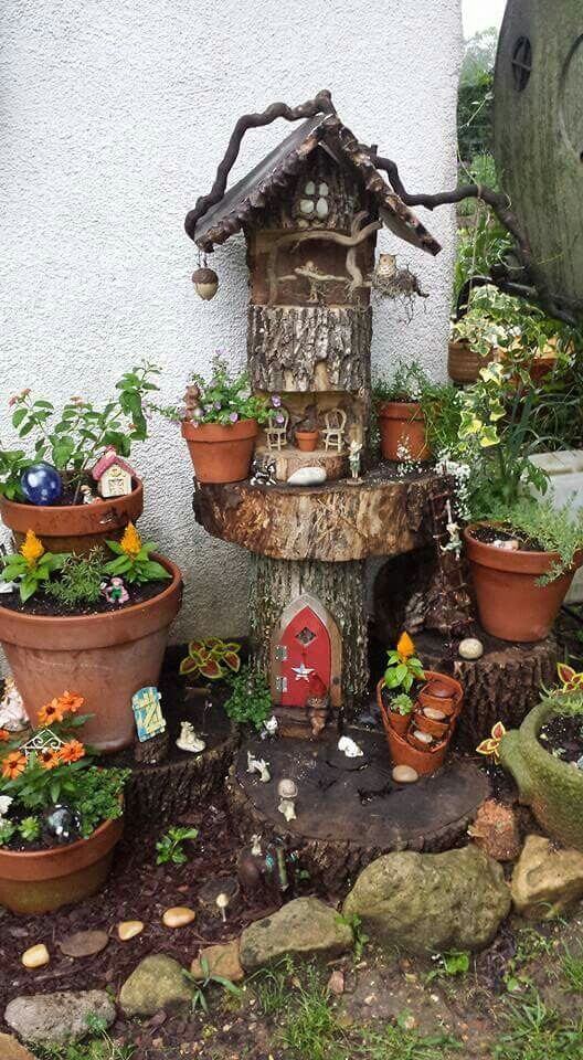 52 Awesome Backyard Ideas Inspired Gnome Garden Ideas - 403