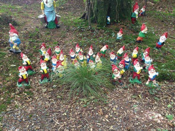 52 Awesome Backyard Ideas Inspired Gnome Garden Ideas - 419