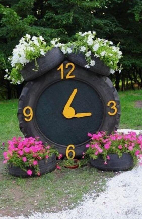 29 Unique Ideas Made From Tires To Change The Look Of Your Garden - 189