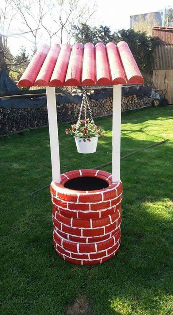 29 Unique Ideas Made From Tires To Change The Look Of Your Garden - 193