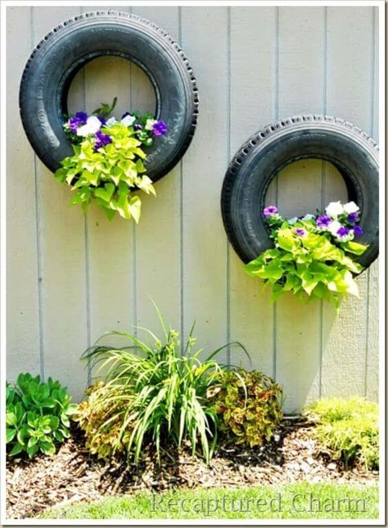 29 Unique Ideas Made From Tires To Change The Look Of Your Garden - 207