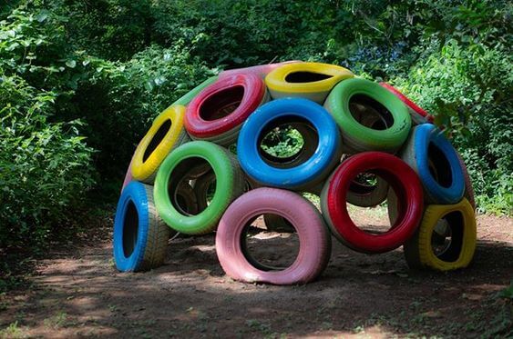 29 Unique Ideas Made From Tires To Change The Look Of Your Garden - 233