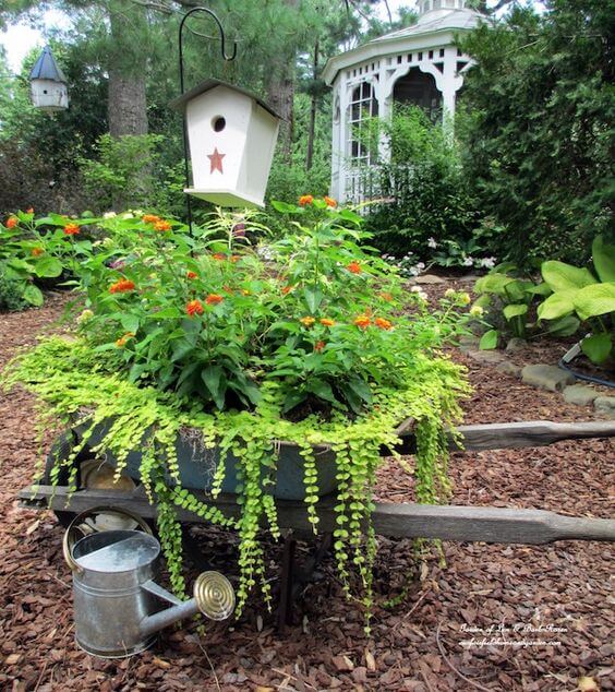 21 Upcycled Flower Bed Ideas - 165